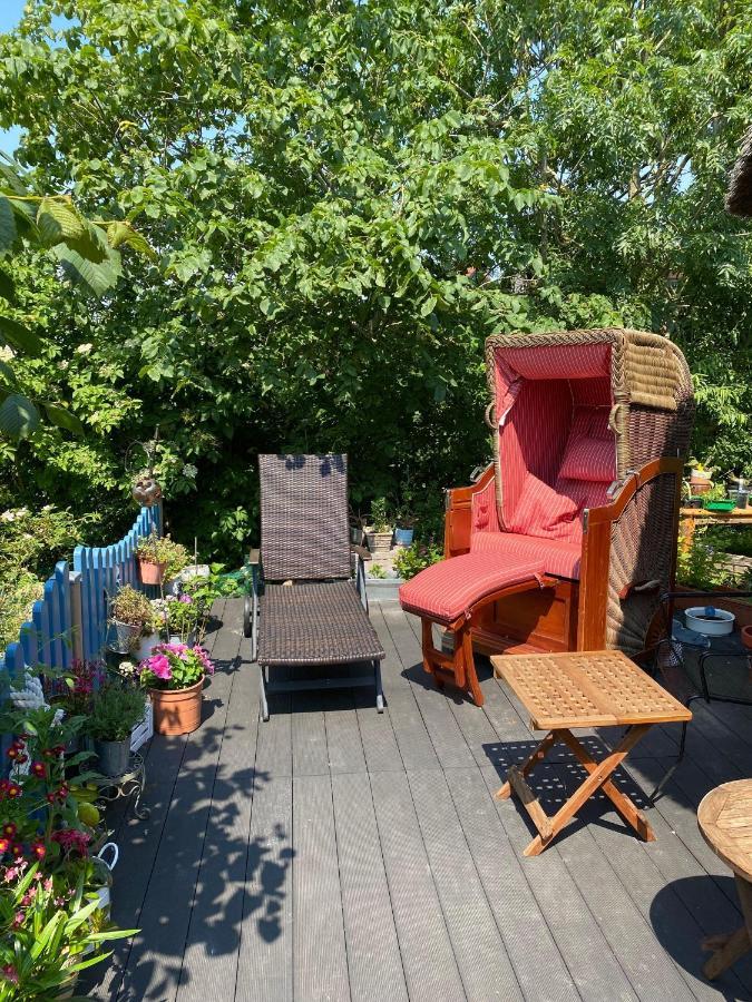 Ferienwohnung Landhus achter de Kark- Smutjes Stuv Poppenbull Exterior foto